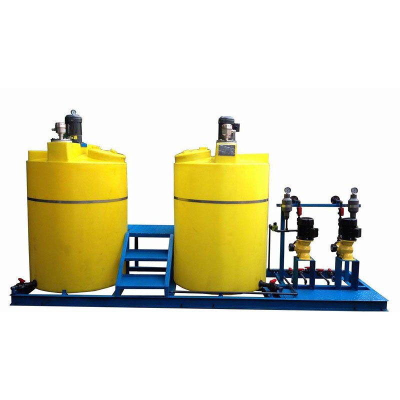 Integrated automatic flocculant aid flocculant PAC/PAM chlorine dioxide air floating machine automatic Dosing system