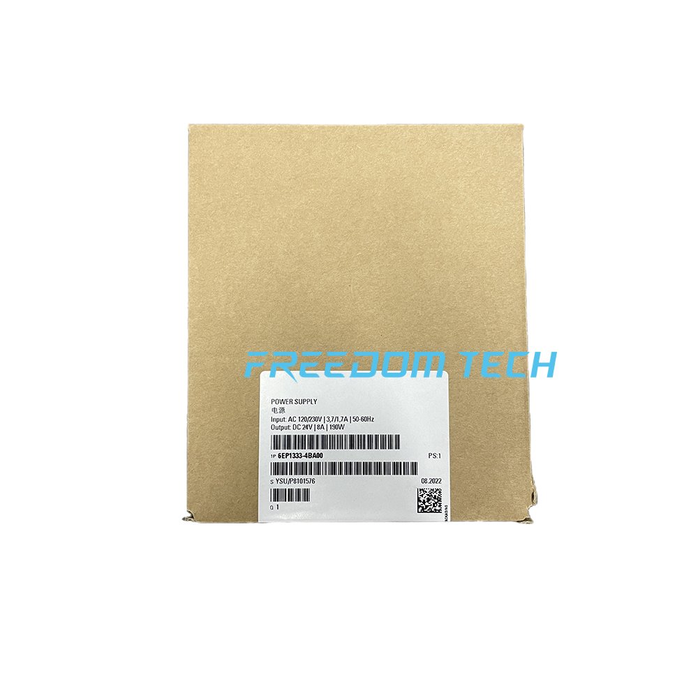 New high quality PM 1507 Regulated Power Supply Module 24V8A 6EP1333-4BA00 for SIMATIC S7-1500 PLC PAC & Dedicated Controllers