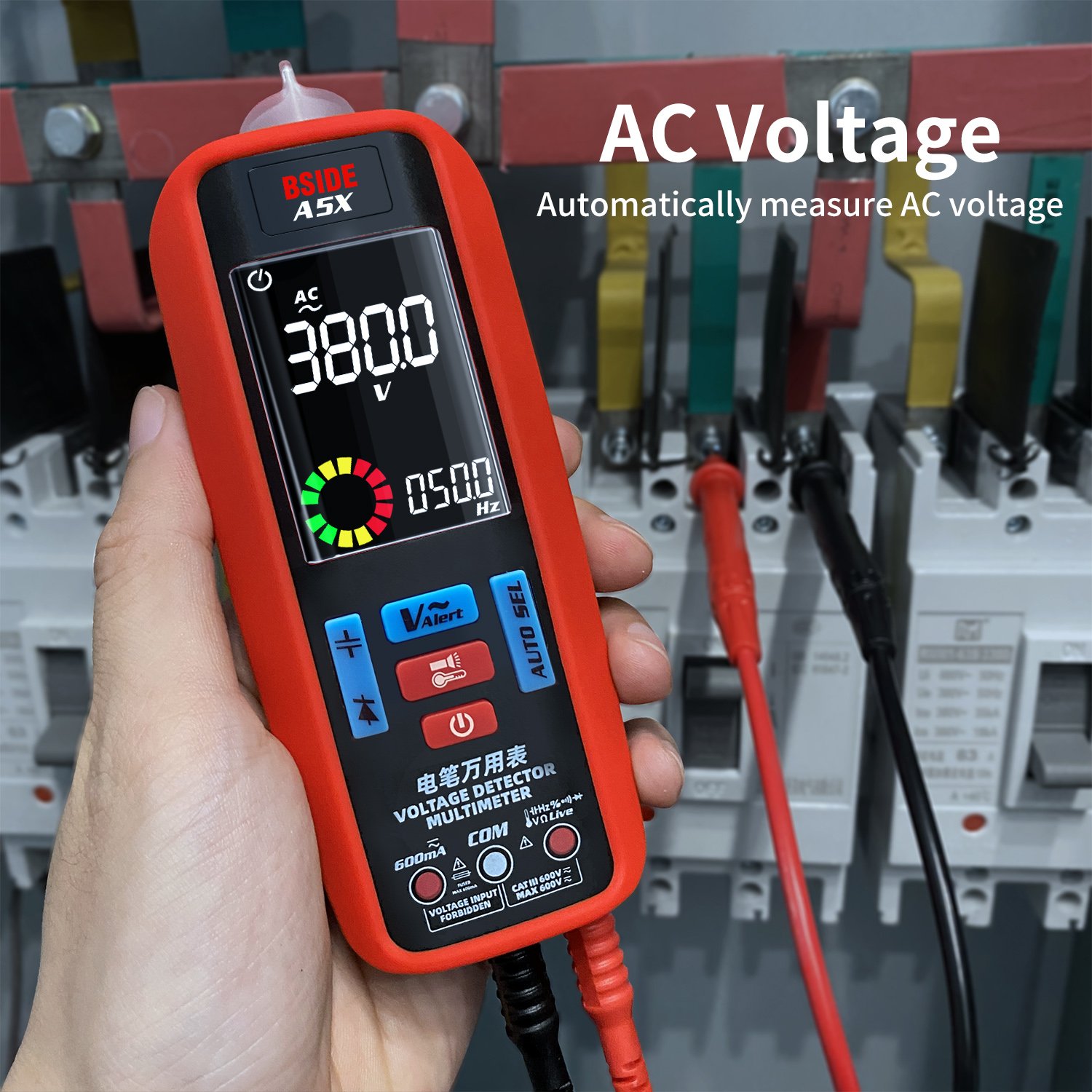 New model A5X digital multimeter All-function lithium battery color screen Voltage tester multimeter
