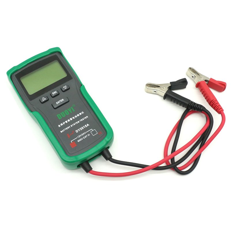 Battery Tester Lead-acid Battery Charge and Discharge Tester DY2015A 12v/24v Battery Internal Resistance Life Detection