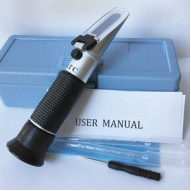 5-in-1 Coolant Tester Refractometer for Checking Freezing Point Systems Ethylene Propylene Glycol Antifreeze Refractometer