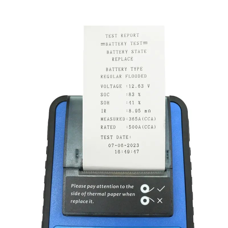 12v 24v car battery tester lead-acid battery analyzer BT900 start type battery tester start charging system test with printer