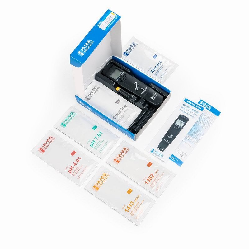HANNA new original Low-range HI98130 PH-EC-TDS-TEMP tester