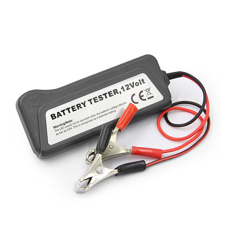 High quality Portable Manufacturer sale 12V Car Motorcycle Tester Fault Detector Battery Tester