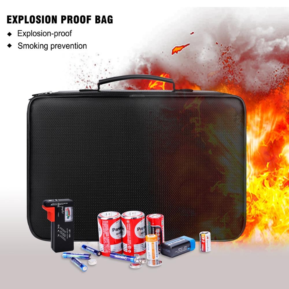 Large Capacity Battery Organizer case 2020 hot selling Waterproof Explosionproof Fireproof Battery Organizer Storage Box