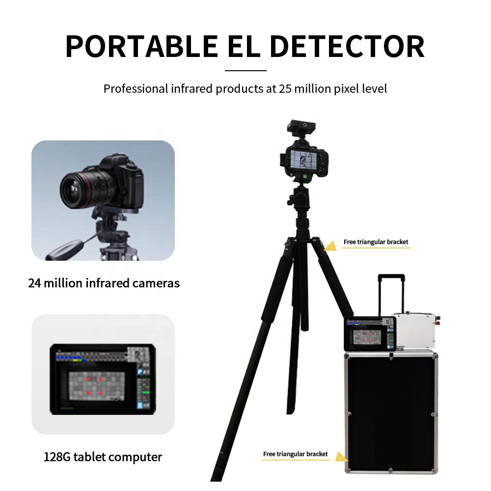 Portable EL Detector Photovoltaic EL Tester Solar Panel Testing Machine Equipment Detector
