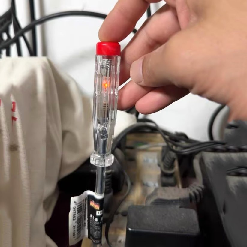 6-24V small DC transparent test pen for automotive batteries