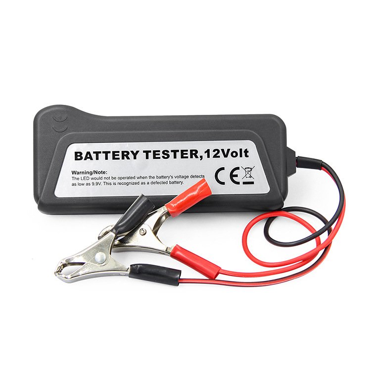 2024 Hot Sale 12V Car Battery Tester Analyzer with 6 LED Light Best Price Diagnostic Tool