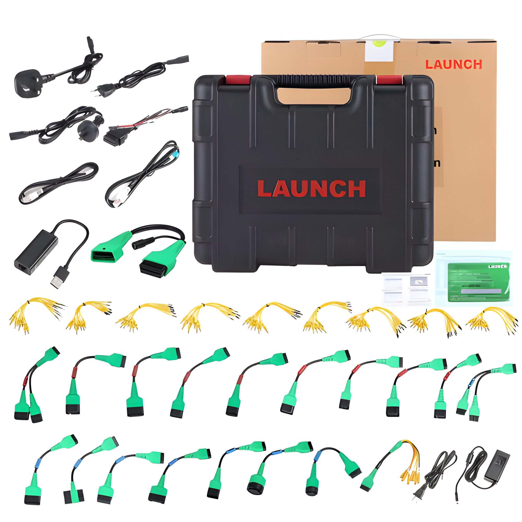 LAUNCH X431 EV Diagnostic Upgrade Kit work with X431 PAD VII Elite pad7 Supports New Energy Battery Diagnostics machine tool