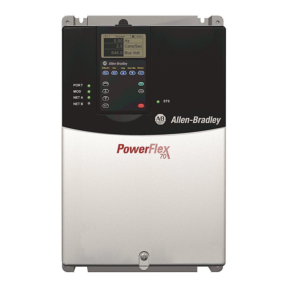 Mint Condition AB 20ac022a0aynanc0 PowerFlex70 AC Drive 11 kW Normal Duty 7.5 kW Heavy Duty