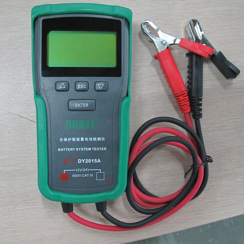 DY2015A 12V and 24V Car Battery Tester Capacity Electronic load Battery Charge Test Automotive Battery Analyzer