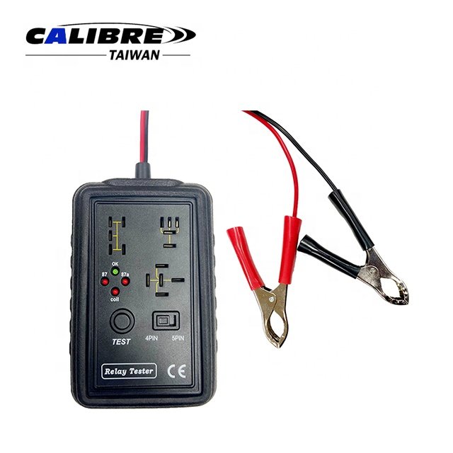 TAIWAN CALIBRE Automotive Diagnostic Tool 12V 24V Electronic Automotive Relay Tester, vehicle relay tester