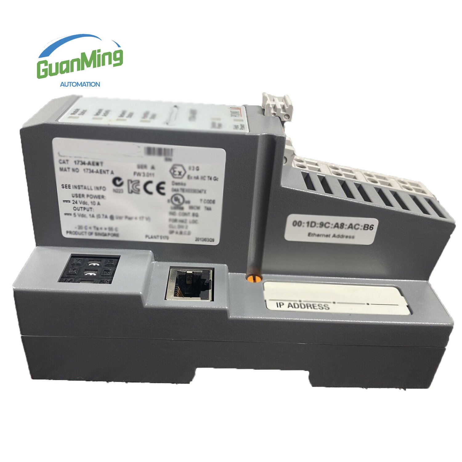 1734TBCJC Ser C Terminal Base 1734 Series Industry Controls Supplier In stock 1734-TBCJC