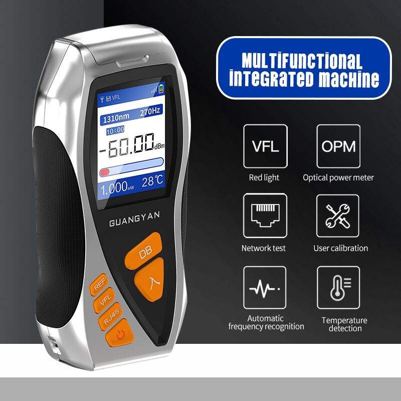 2024 New FTTH Fiber Optic Equipment Optical Test Tool OPM with VFL 4G Telephone Remote RJ45 Test Module Fiber Tester