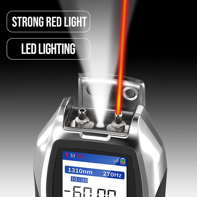2024 New FTTH Fiber Optic Equipment Optical Test Tool OPM with VFL 4G Telephone Remote RJ45 Test Module Fiber Tester
