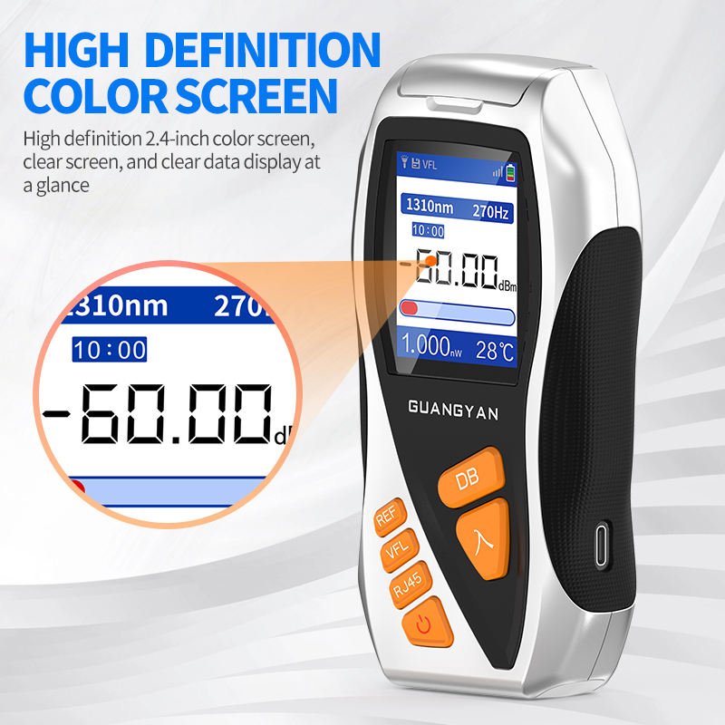 2024 New FTTH Fiber Optic Equipment Optical Test Tool OPM with VFL 4G Telephone Remote RJ45 Test Module Fiber Tester