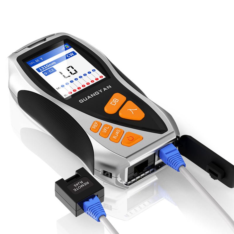 2024 New FTTH Fiber Optic Equipment Optical Test Tool OPM with VFL 4G Telephone Remote RJ45 Test Module Fiber Tester