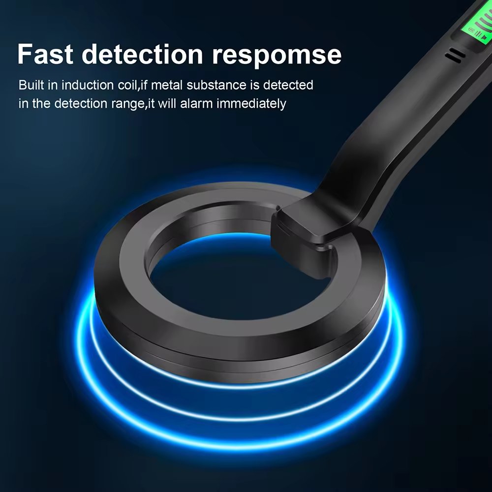 Security Checker 360 Scanning Handheld HLW- Metal Detector Buzzer Alarm/Vibration Metal Detector With Three Models