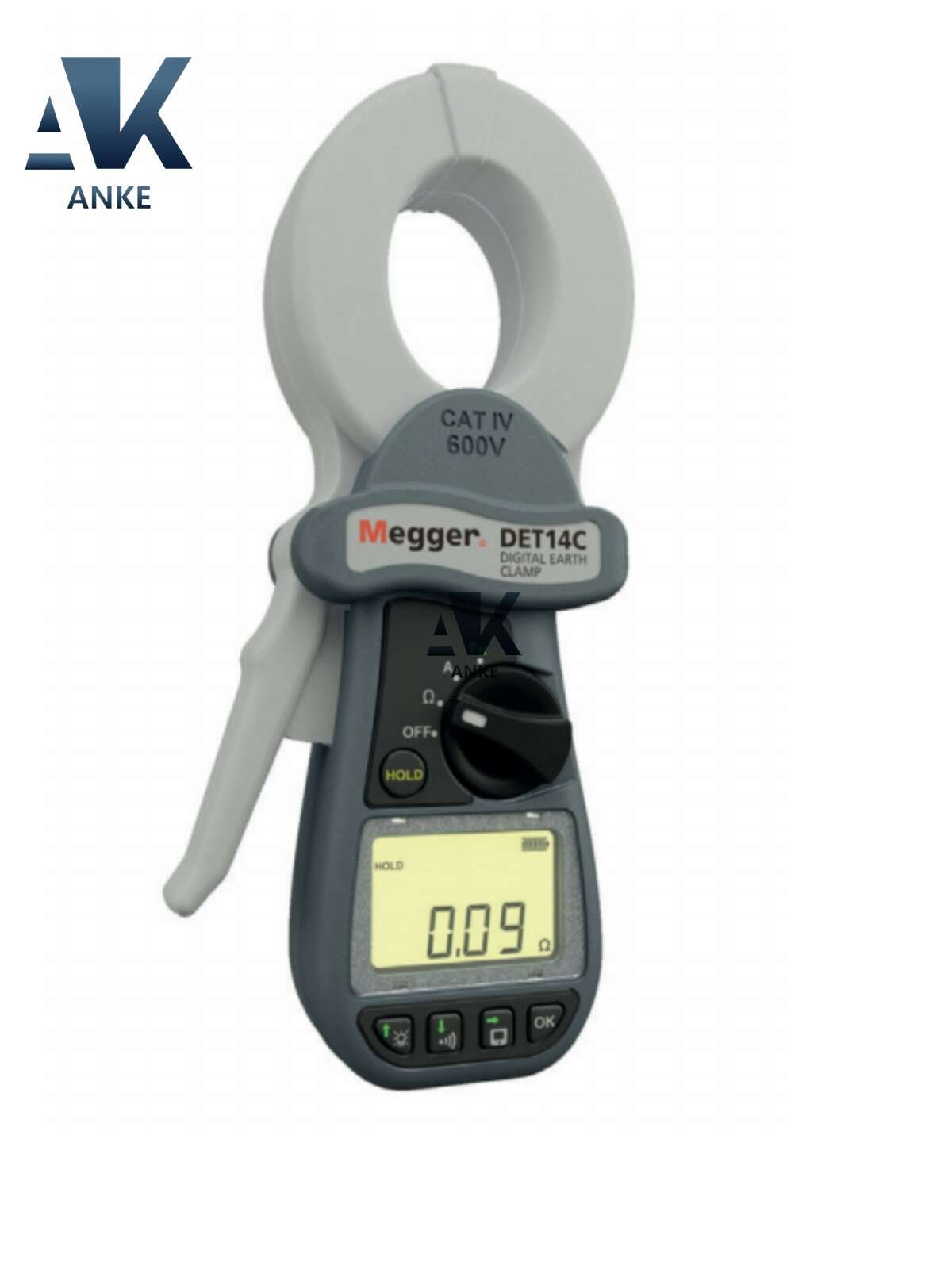 Megger DET14C DIGITAL EARTH/GROUND CLAMP TESTERS