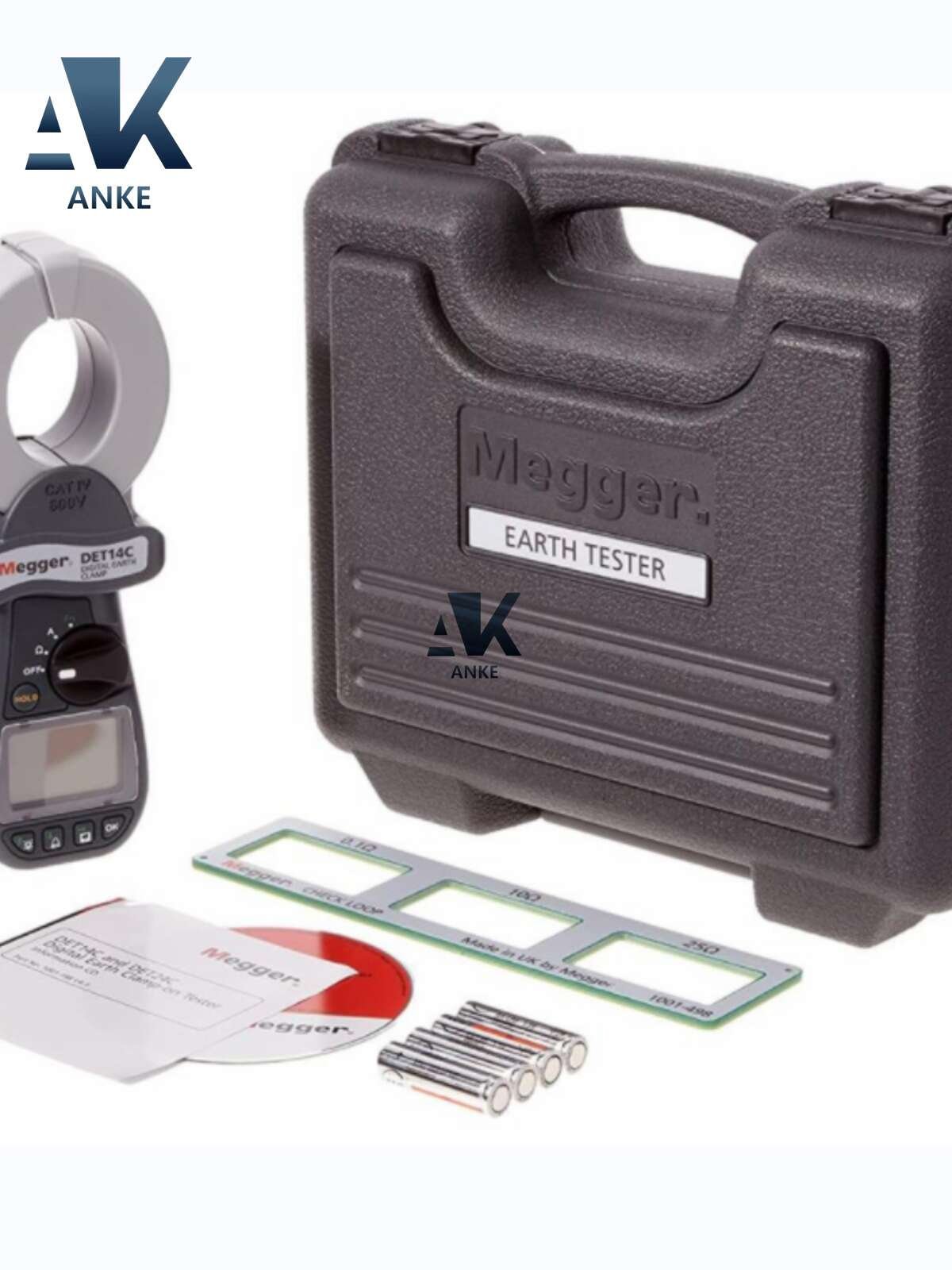 Megger DET14C DIGITAL EARTH/GROUND CLAMP TESTERS