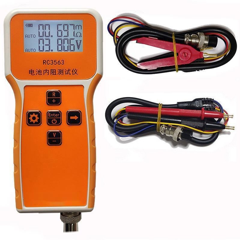 RC3563 Fixture Probe True Four-wire AC Lead Acid Ni-mh Lithium Car High-precision Internal Resistance Detector Battery Tester