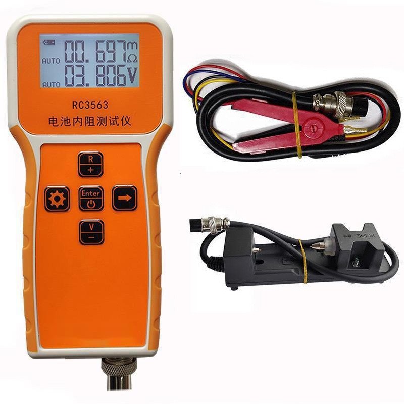 RC3563 Fixture Probe True Four-wire AC Lead Acid Ni-mh Lithium Car High-precision Internal Resistance Detector Battery Tester