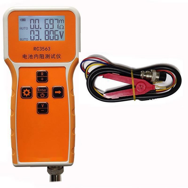RC3563 Fixture Probe True Four-wire AC Lead Acid Ni-mh Lithium Car High-precision Internal Resistance Detector Battery Tester