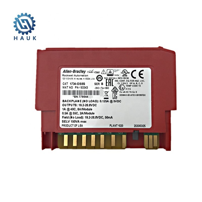 plc Supplier Allen bradleyplc pac dedicated controllers module 1734-OB8S programming controller