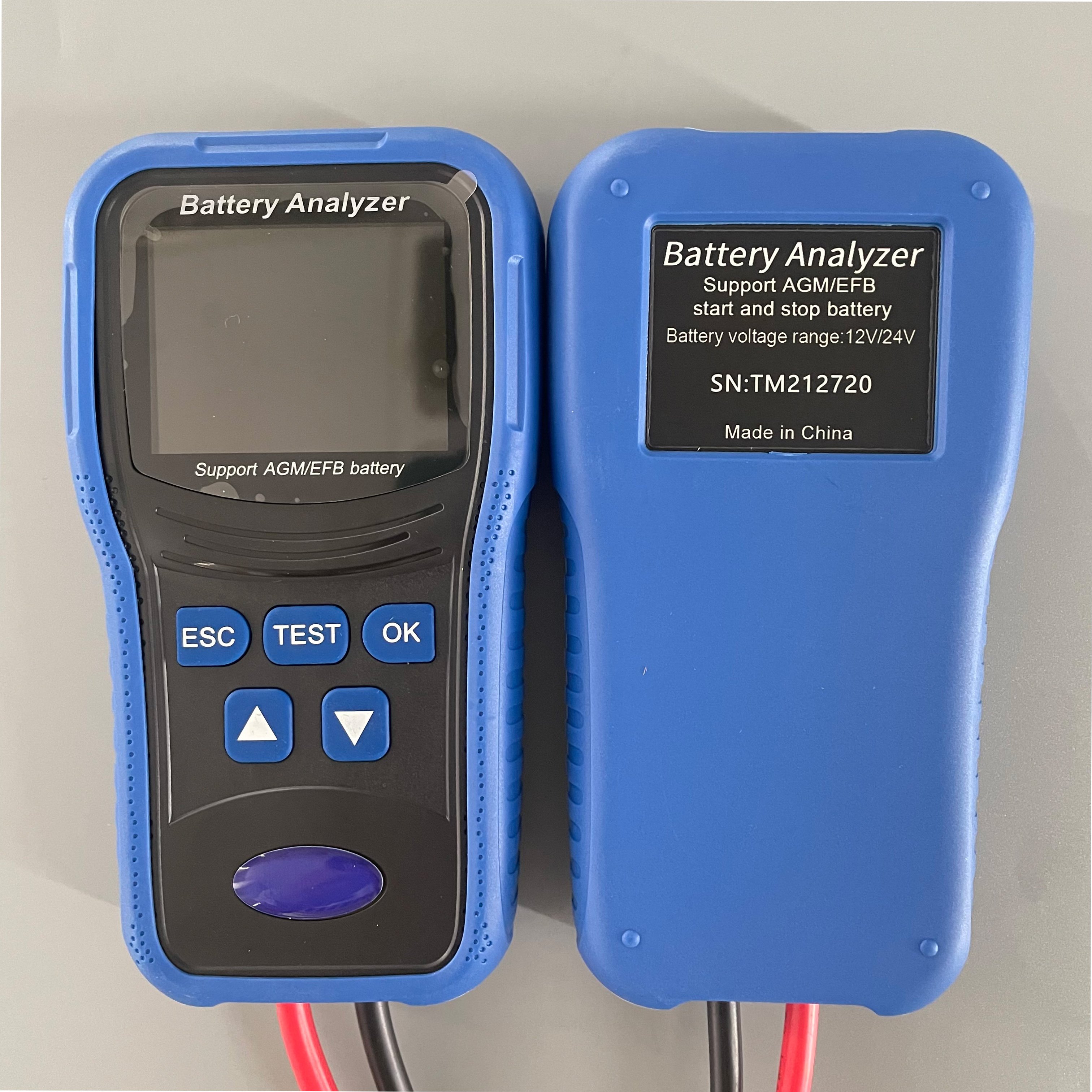 TM300 Digital HD Colorful Screen Battery Tester Smart Discharge Tester Battery for Launch Waveform Analysis