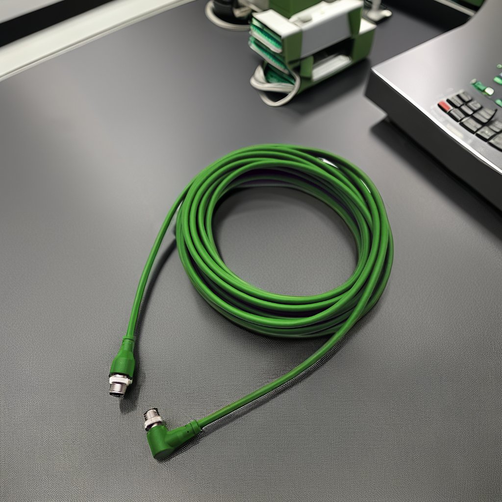 1668247 Series 1668247 M12 Female Right Angle-Pigtail 4 Con Black M12 Cordset for PLC PAC & Dedicated Controllers