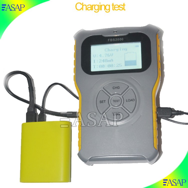 powerbank tester test real capacity, powerbank battery tester, FBS2000