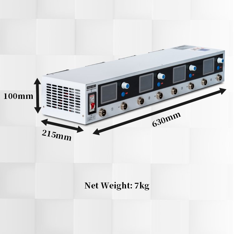 YPSDZ-0550-4 4 Channel lithium Battery Charge discharge Capacity Tester voltage balance battery pack equalization instrument