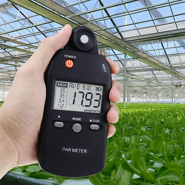 Digital PAR Meter Full-Spectrum Quantum PPFD Tester for Plant Photosynthetic Activity Measurement(OEM Packaging Available)