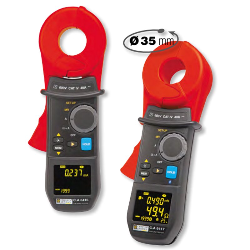 CA 6416 Quick and Safe Ground-Loop Testing Clamp-on ground resistance testers