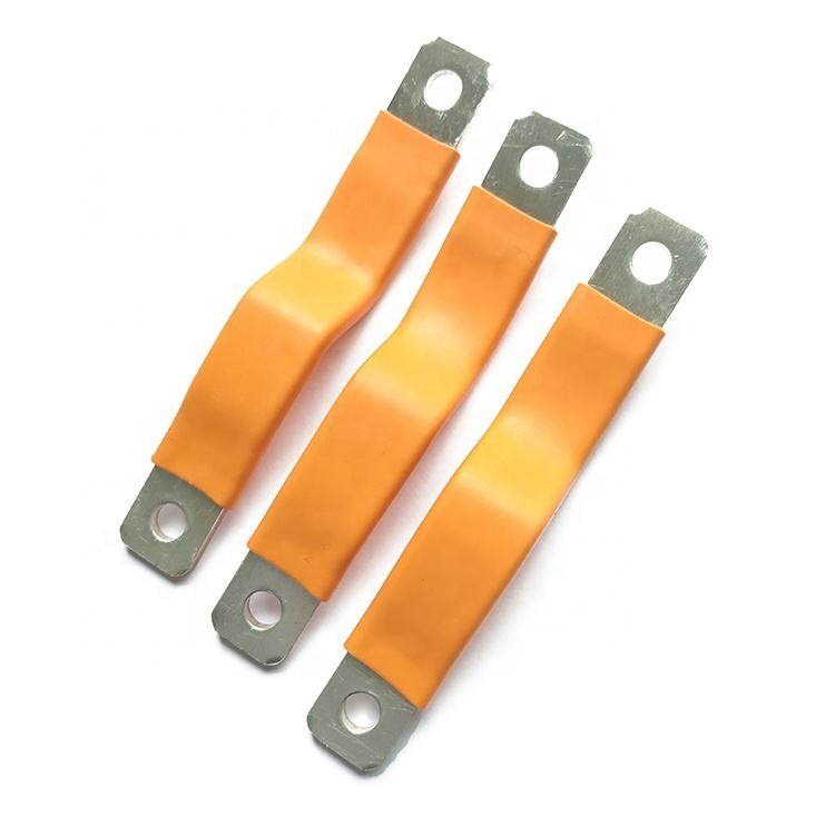 Factory custom new energy battery flat soft connection solid battery tinned copper busbar