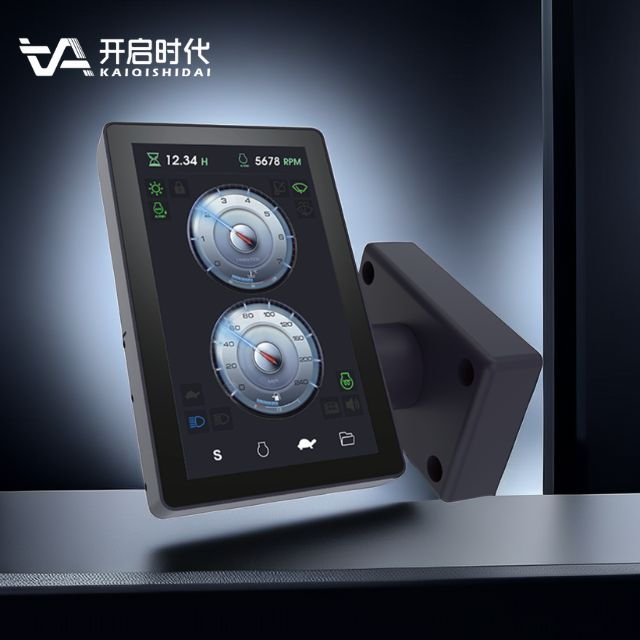 PLC Industrial Display Capacitive Touch Monitor 7 Inches Lcd Instrument Panel Excavator Digital Display