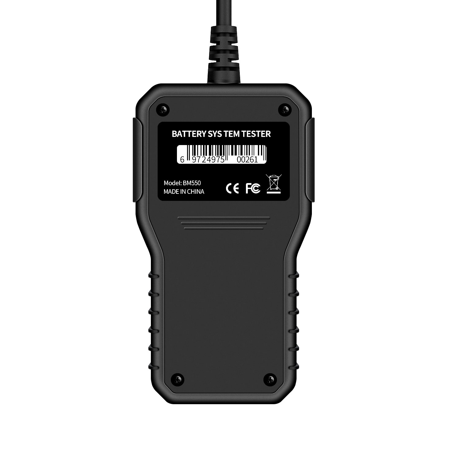 BM550 Car Battery Tester 6V 12V 24V 100-2000 CCA 2Ah-220Ah Battery System Detect Auto Battery Analyzer Tool