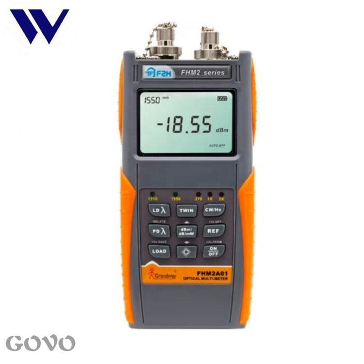FHM2A01 FHM2B01 Shanghai Grandway Fiber Tester Optical Multimeter with Fiber Power Meter and Light Source