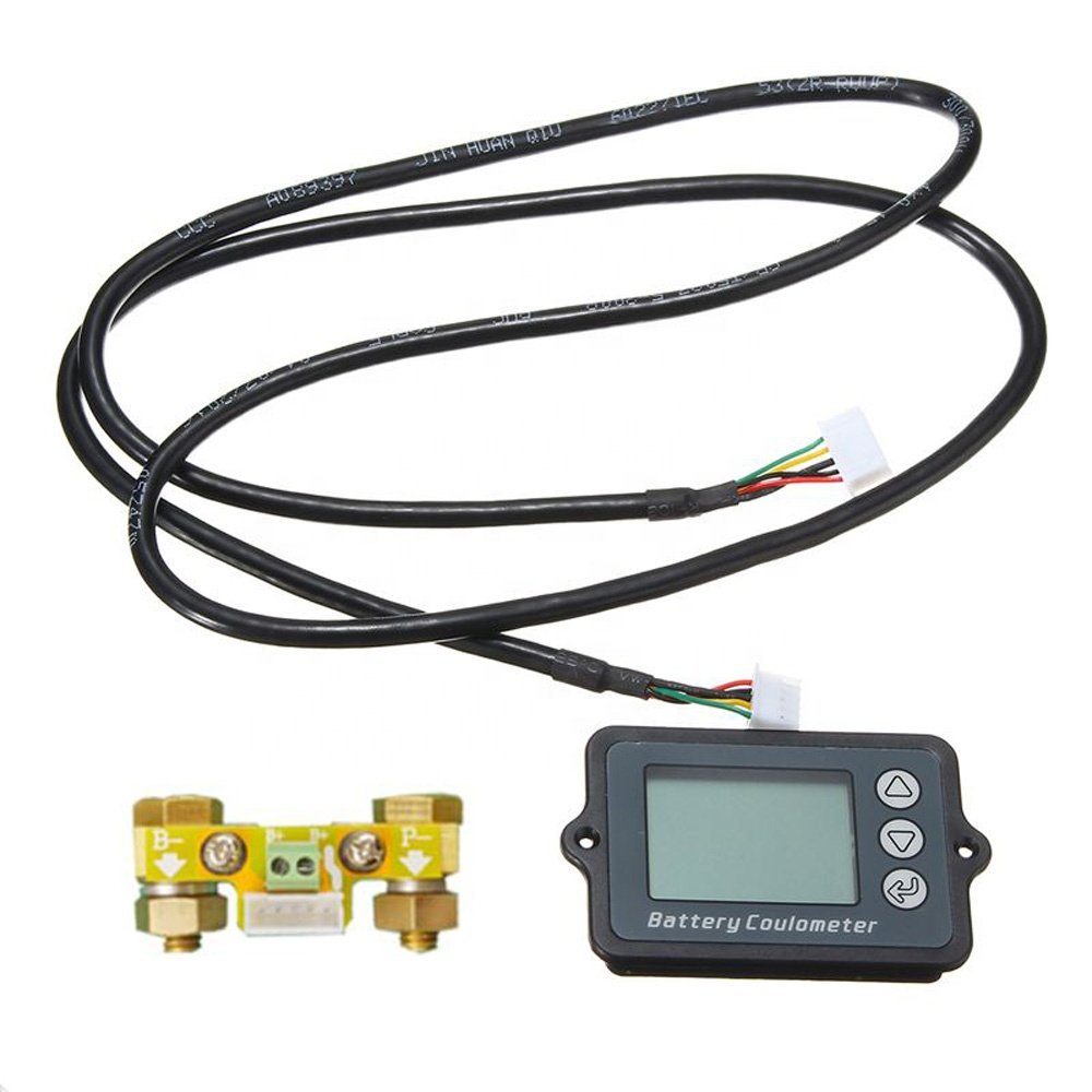 TK15 DC 8V-80V 100A Battery Coulometer Professional Precision Vehicle Battery Tester Electric Quantity Display Monitor