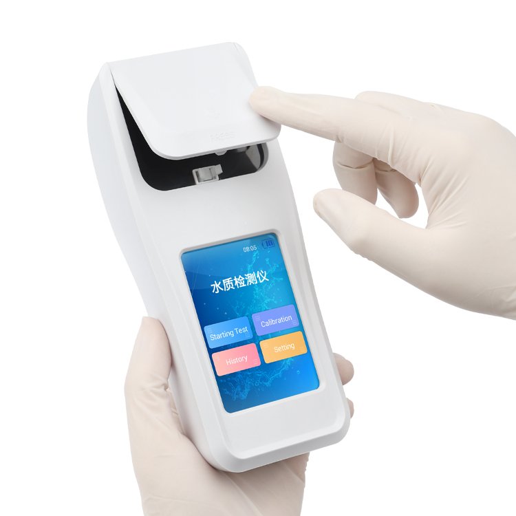 Double range Residual chlorine tester Residual chlorine colorimeter Sewage water quality tester