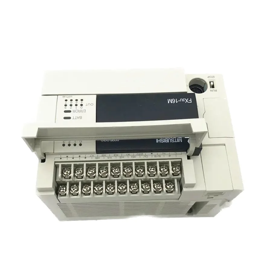 Original New Mitsubishi PLC controller FX3U PLC FX3U-16MR/ES-A PLC Board CNC Module
