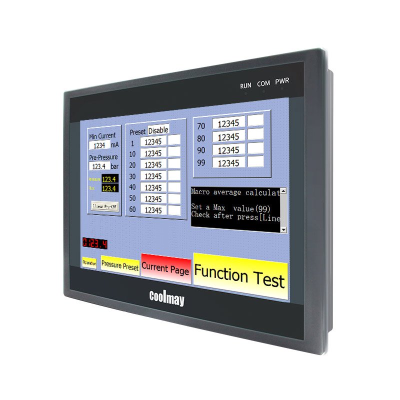 10 Inch HMI PLC Modbus Controller For Cleaning Equipment