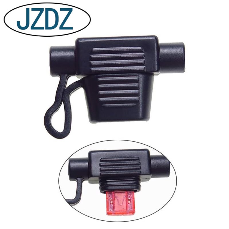 JZDZ J80003 Parasitic Drain Tester with Car Blade Fuses Assortment Kit 6 Colors for Automotive Battery Test