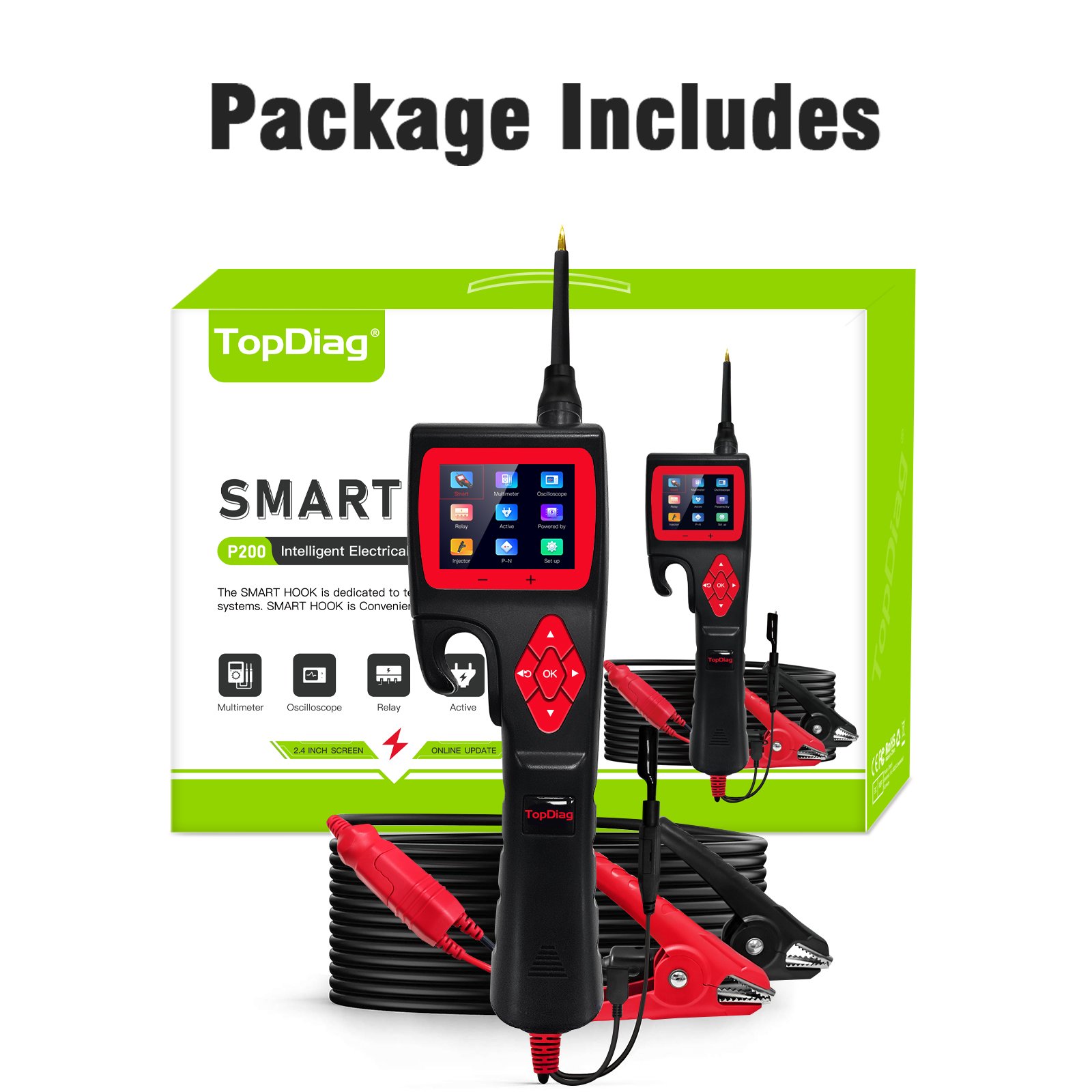 Automotive circuit tester 9V-30V DC tool power supply probe polarity detection tool short circuit tester diagnostic tool