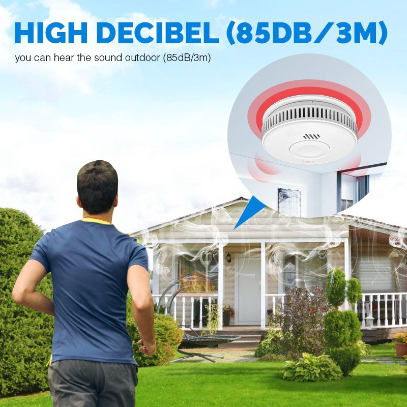 Standalone Cigarette Detector Testing Kit Photoelectric Fire Alarm Smoke Detector Tester