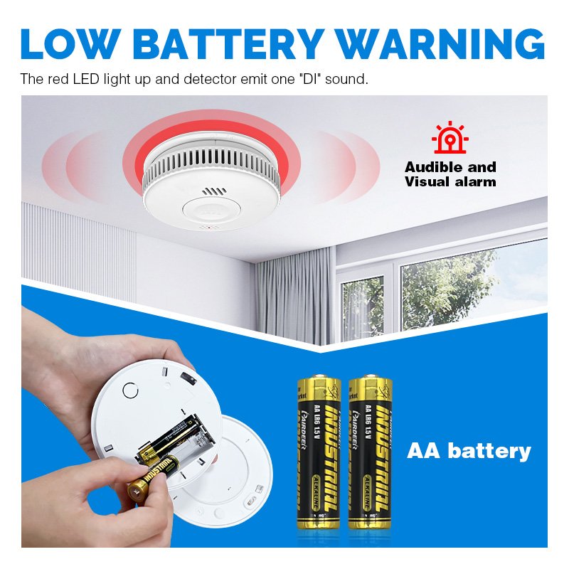 Standalone Cigarette Detector Testing Kit Photoelectric Fire Alarm Smoke Detector Tester