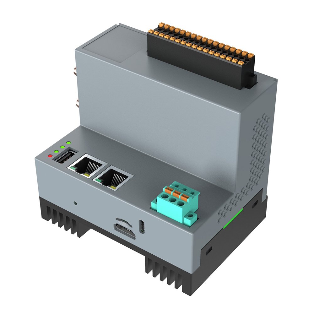 PLC PAC and Dedicated Controllers Raspberry PI CM4 Edge Computer all in one in stock 2024 Price cheap PLC Program Control
