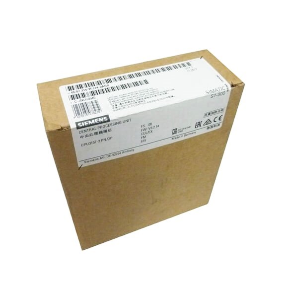 PLC Controller Original S7-300 CPU315F-2 PN/DP Fail-safe CPUs 6ES7315-2FJ14-0AB0