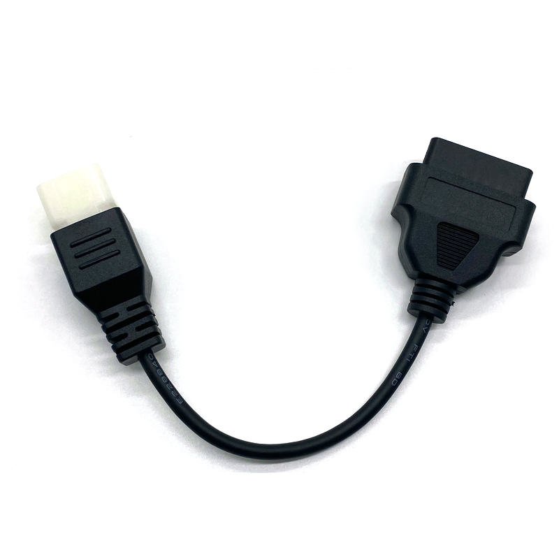 For Benelli Motorcycle OBD Cable 16pin To 6 Pin OBD 2 Connection Cable Replacement for Benelli Dayun Dayang OBDII Cable