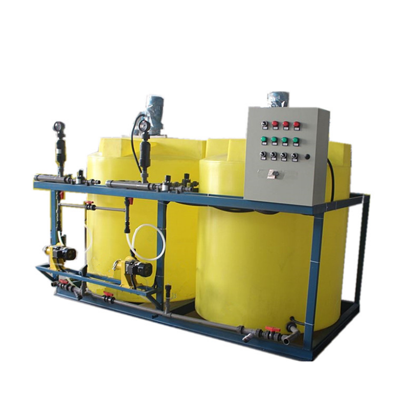 Wholesale Different Size Thick Wall Round Shape Plastic PE Dosing Tank 100L 200L for PAM PAC Sewage Wastewater Treatment System